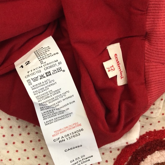 CATIMINI New Tagged baby Girl pant set 9 Month size AND 12 MO. SIZE - Picture 7 of 7